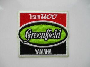 ビンテージ F1 ucc YAMAHA レーシング チーム グリーンフィールド ヤマハ ワッペン/自動車 バイク オートバイ 48