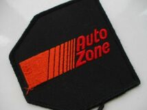 ビンテージ Auto zone オートゾーン オイル ガソリン レーシング メーカー ロゴ ワッペン/ 刺繍 自動車 バイク カー用品 整備 作業着 53_画像2