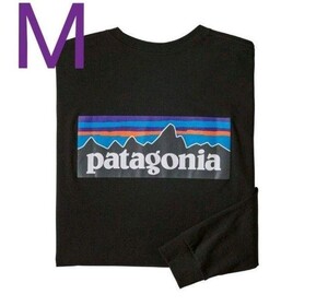 Mサイズパタゴニア ロングスリーブ tシャツ P-6ロゴ レスポンシビリティー