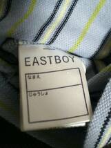 EASTBOY刺繍ポイント自由の女神イーストボーイ水色ボーダー半袖カットソー90cm男の子キッズ子供こども80㎝100㎝半袖Tシャツ綿100％EAST BOY_画像8