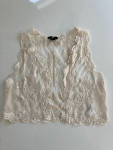 新品　H&M ベスト　レース　ボレロ　ZARA