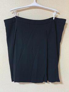  Inver tedo pleated skirt plain 122cm black [KAE-458]