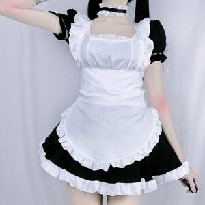 [.] lady's made clothes Lolita lovely an educational institution festival Halloween festival Event costume play clothes 