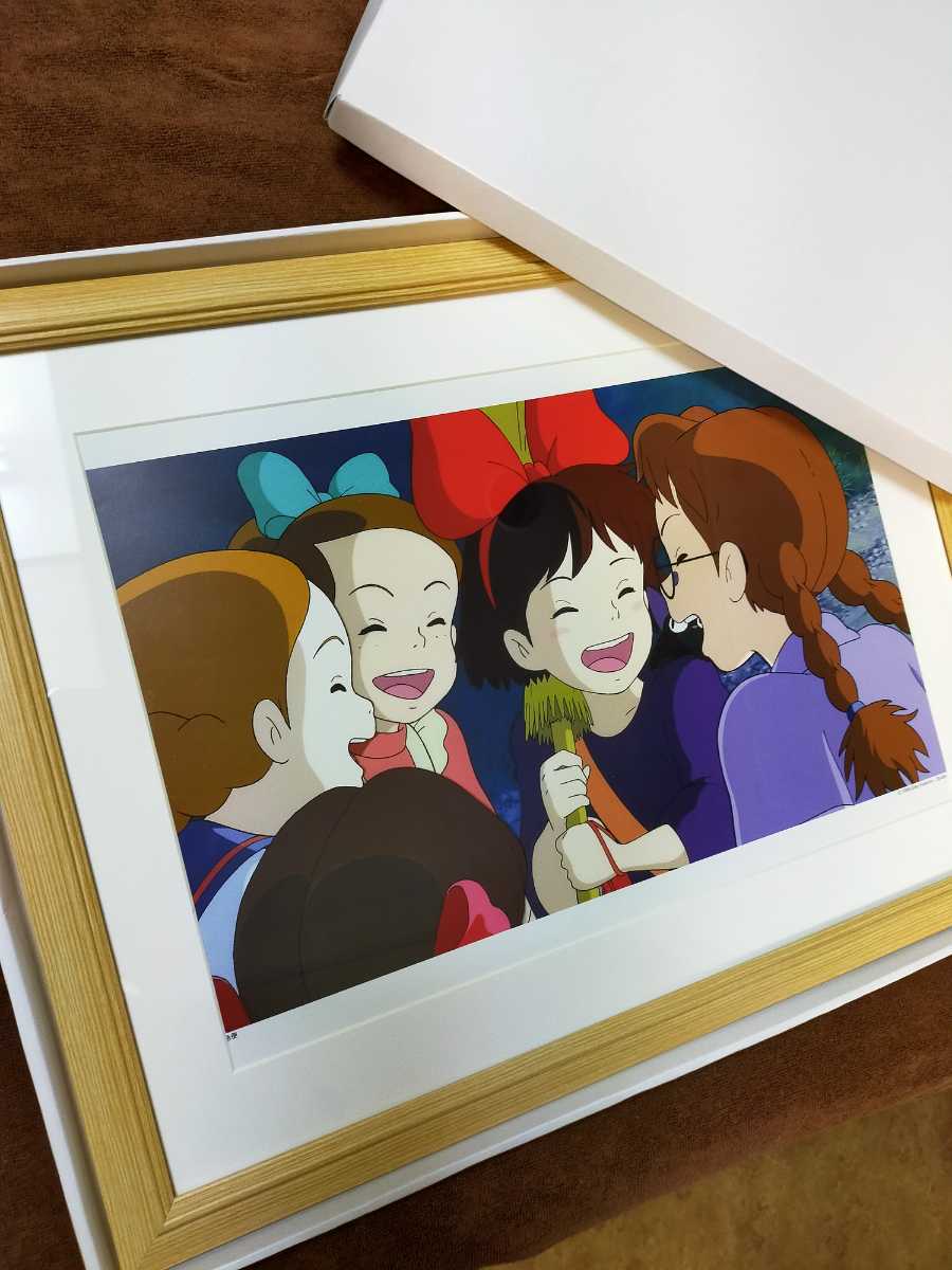 ¡Súper raro! Servicio de entrega de Studio Ghibli Kiki [artículo enmarcado] Póster de Ghibli, pintura de ghibli, reproducción original, tarjeta postal, calendario ghibli, Hayao Miyazaki, mi fila, Servicio de entrega de Kiki, otros