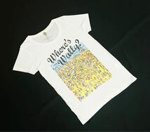 (レディース) DOUBLE NAME jee’s SINCE // 半袖 プリント トップス Tシャツ・カットソー (白) サイズ F (M程度)_画像5