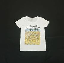 (レディース) DOUBLE NAME jee’s SINCE // 半袖 プリント トップス Tシャツ・カットソー (白) サイズ F (M程度)_画像1