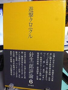 遊撃クロニクル 針生一郎評論6　寺山修司論　瀧口修造幻想画家論　江藤淳の作家論　倉橋由美子　埴谷雄高　大江健三郎　日本ポップの試み