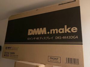 液晶モニタ　ディスプレイ　DMM 4K 43インチ