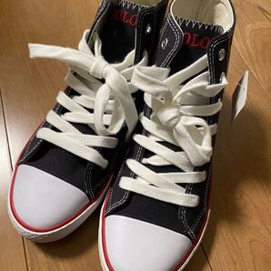 キャンバススニーカー ポロラルフローレン
