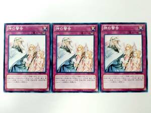 遊戯王 GS05-JP020 神の警告 3枚セット