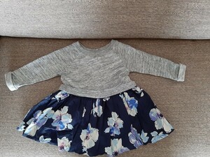 美品　babyGAP　ワンピース　花柄　80㎝