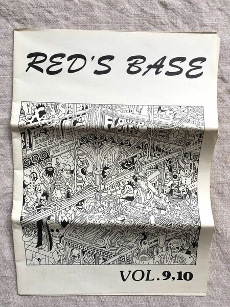 美品レア 1988年 レッドウォーリアーズ ファンクラブ会報 RED'S BASE VOL9,10