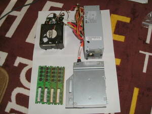 DELL OptiPlex 745　電源ユニット・冷却ファン・メモリー(4GB）・DVD-ROM