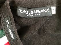 dolce＆gabbana 半袖Tシャツ 48 ドルチェ＆ガッバーナ ドルガバ VネックTシャツ_画像3