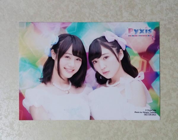 Pyxis (Moe Toyota/Miku Ito) Gamers Not for Sale Bonus Raw Photo Bromide, Talent goods, photograph