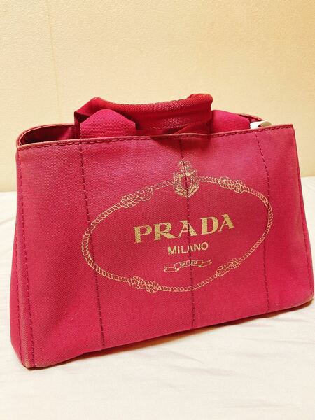 PRADA CANAPAキャンバストートバッグ