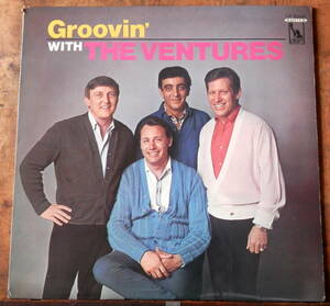 赤盤【LP】ベンチャーズ / ニュー・ヒット・アルバム &#34;Groovin' with The Ventures&#34;