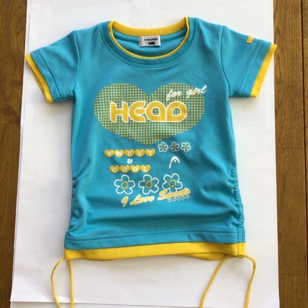 HEAD 半袖Tシャツ メッシュ生地 100cm