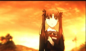 劇場版 Fate/stay night Heaven’s Feel Ⅱ.lost butterfly 5週目 2章 来場者 入場者 特典 フィルム 遠坂凛　中学生　夕焼け