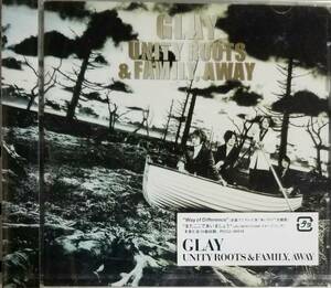 H36 new goods / free shipping #GLAY[UnityRoots&Family,Away]CD regular price Y2913/ moreover, here .......,WayOfDifference