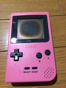 ゲームボーイジャンク品 ピンクゲームボーイ