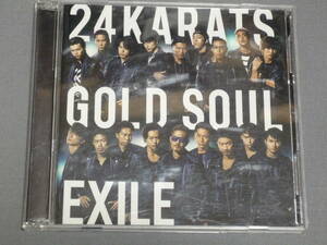 K29 エグザイル　EXILE　24karats GOLD SOUL　歌詞付き　[CD+DVD]