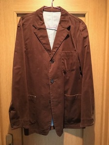 SOPHNET コーデュロイ テーラード ジャケット M 茶 SOPH　FCRB JACKET ロゴ コーチ ジャケット マウンテン パーカー アウター コート