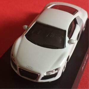 京商 1/64 Audi R8 ホワイト アウディ R8