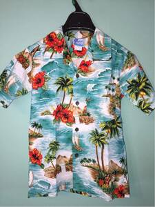  free shipping * aloha shirt * Kids * Hawaiian shirt * new goods unused *USA