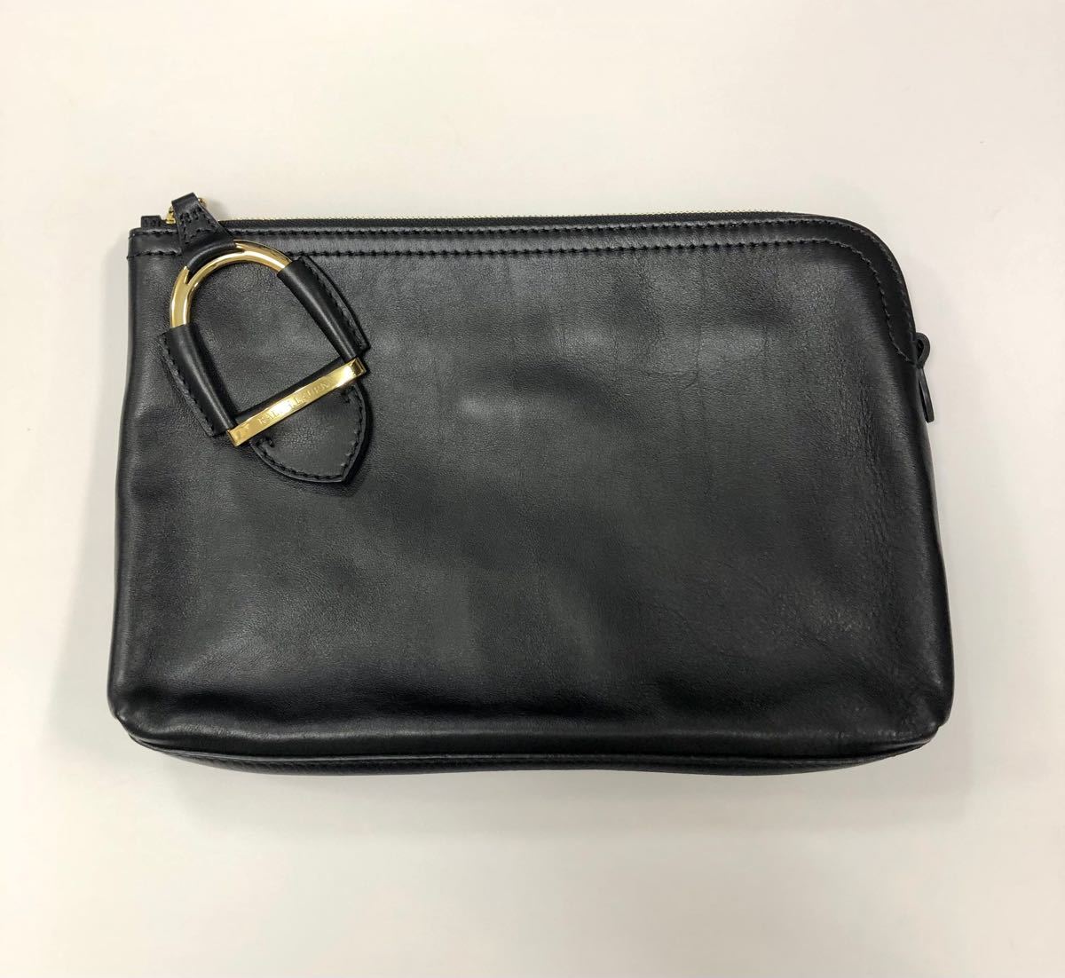 超希少】美品 Ralph Lauren ラルフローレン ポーチ クラッチバッグ