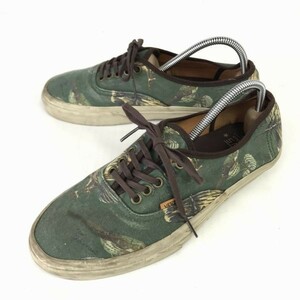 VANS/バンズ★カリフォルニア バード/ローカットスニーカー【27.5/緑】◆J-102