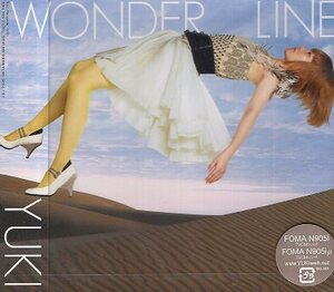 ■ YUKI [ WONDER LINE ワンダーライン ] 新品 未開封 CD 即決 送料サービス ♪