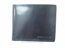 未使用 POLICE ポリス PA-70501-50 2つ折り財布（小銭入れあり）▼AC20225_画像2