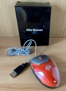 * rare [ unused ] Alpha Romeo ALFA ROMEO*USB mouse * Novelty 