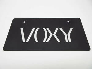 トヨタ 初代ヴォクシー VOXY ディーラー 新車 展示用 非売品 ナンバープレート マスコットプレート
