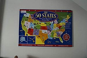  America .. страна. . карта [The 50 States Book and Magnetic Puzzle Map] магнит книга@/.. недостача нет / английский язык /FactBook нет 