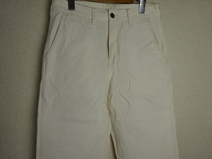 ☆relume journal standard☆ヘビーなコットンＰＡＮＴ☆サイズS☆中国製☆ＵＳＥＤ美品♪