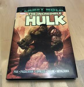 старая книга иностранная книга PLANET HULK The Incredible Hulk MARVEL planet Халк 