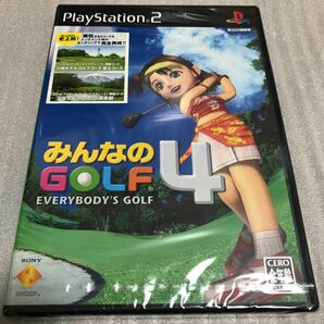 ◆新品未開封 みんなのゴルフ4 PS2 みんなのGOLF4 SONY