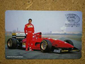 F1/BC1*LIFE START Jean Alesi Ferrari телефонная карточка 