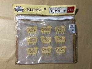 【同梱不可！】クラフトボス ×KLIPPAN クリアポーチ ★非売品