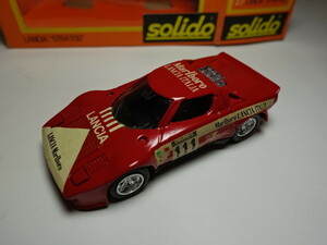 ランチア　ストラトス　マルボロ　Solido製 1/43 未使用品　ソリド　LANCIA STRATOS