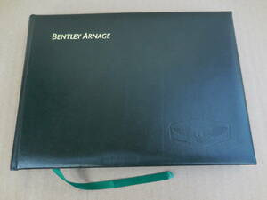  Bentley arnage Owners Handbook corn z manual 