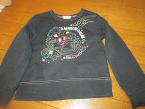 120 MINI-K long sleeve black sweatshirt 