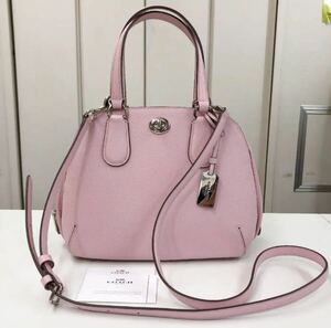 美品 COACH ミニ プリンス ストリート サッチェル 2way バッグ ハンド ショルダー 斜め掛け 34940