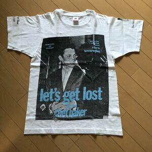 BRUCE WEBER LET'S GET LOST blues way bar T-shirt SUMMER DIALY M size Movie T-shirt 