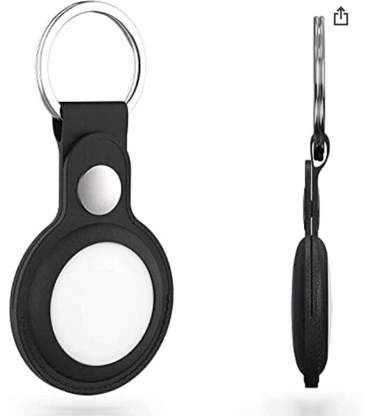 airtag用 保護カバー ロケーショントラッカーblack