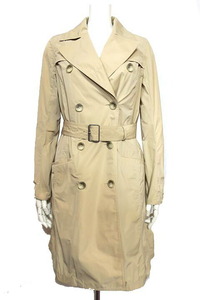 [ used ]Theory theory coat trench coat lady's P size liner attaching 