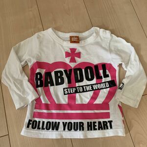 BABYDOLL ロンT 80センチ ベビードール 長袖Tシャツ