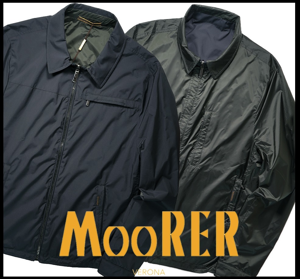 新品16.5万【 MOORER 】ムーレー /19-20SS/伊製/春夏モデル/撥水加工高
